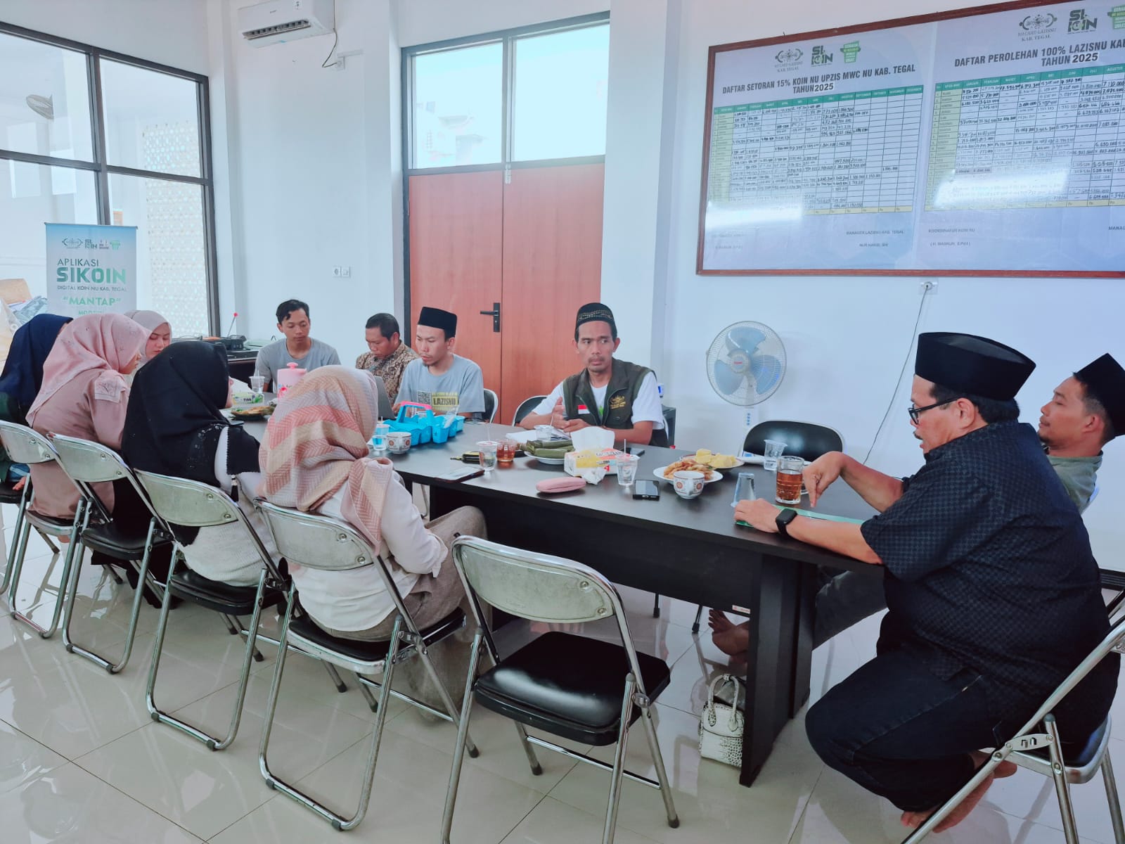 LAZISNU PCNU Kabupaten Tegal Gerakkan Kader NU Berinfak: Wujud Kemandirian Ummat Melalui Digitalisasi Filantropi