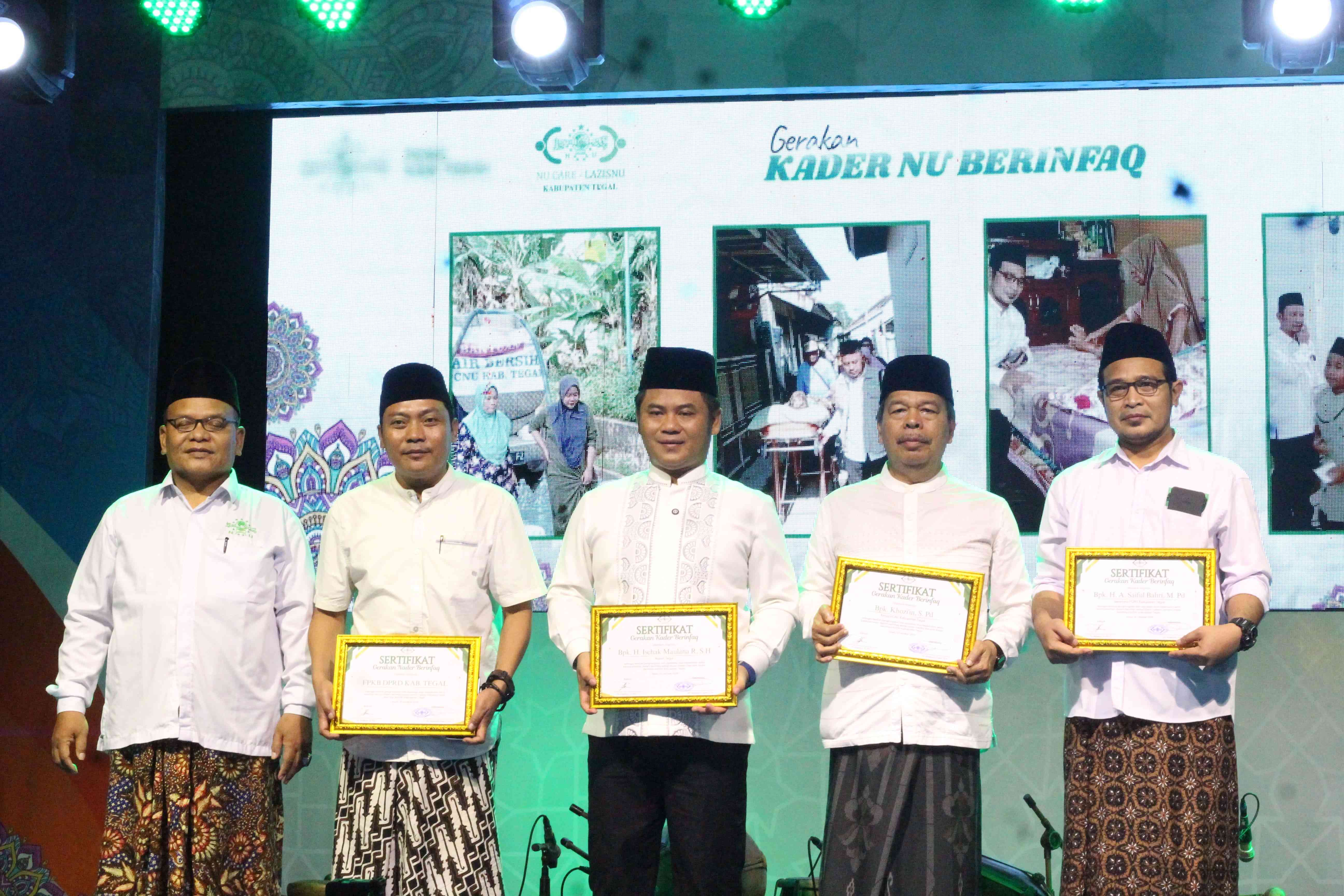 Refleksi Hari Santri Nasional 2025, PCNU Kabupaten Tegal Kukuhkan Spirit Kader Berinfaq